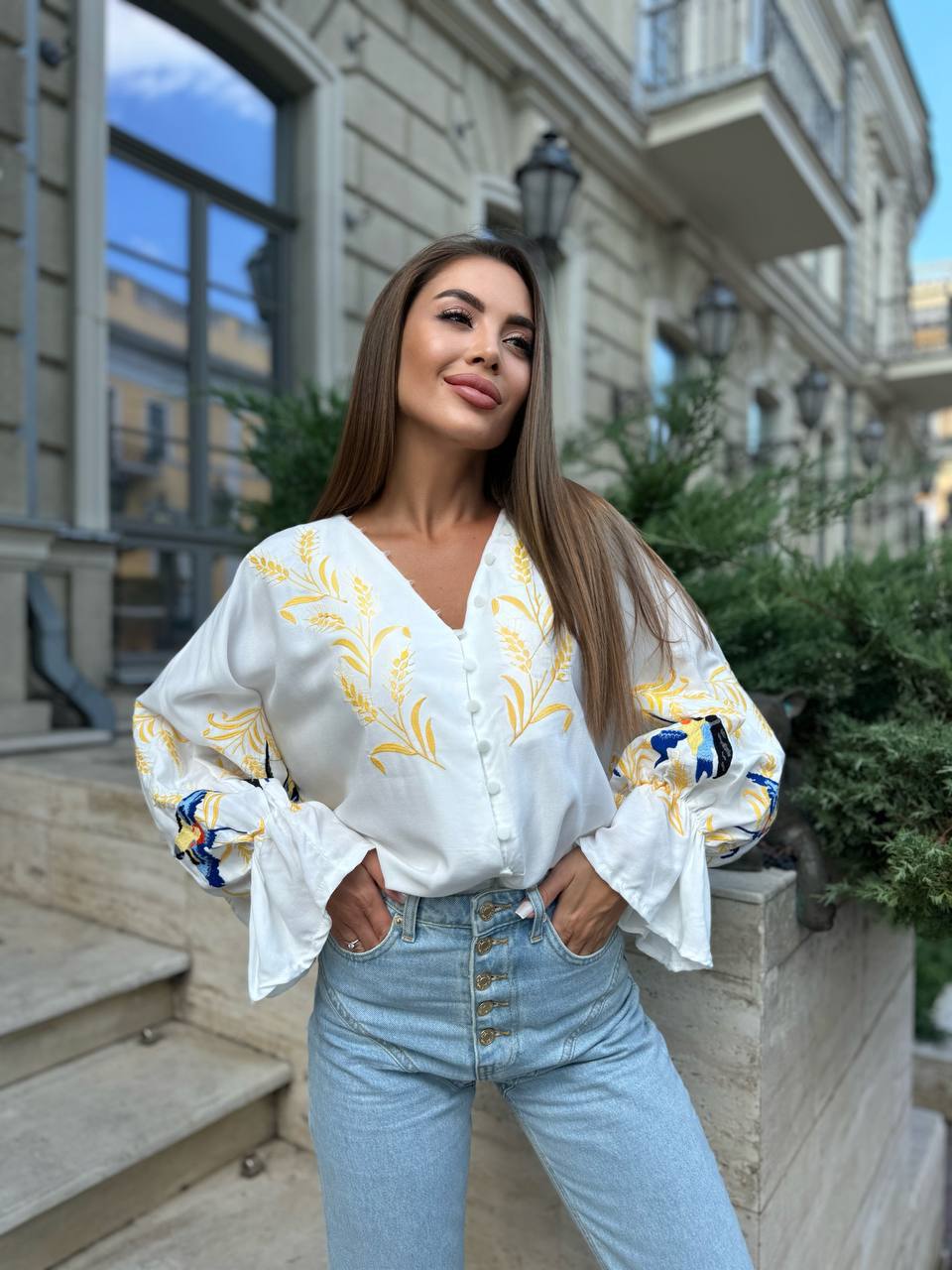 Вишита сорочка "Хвилька"