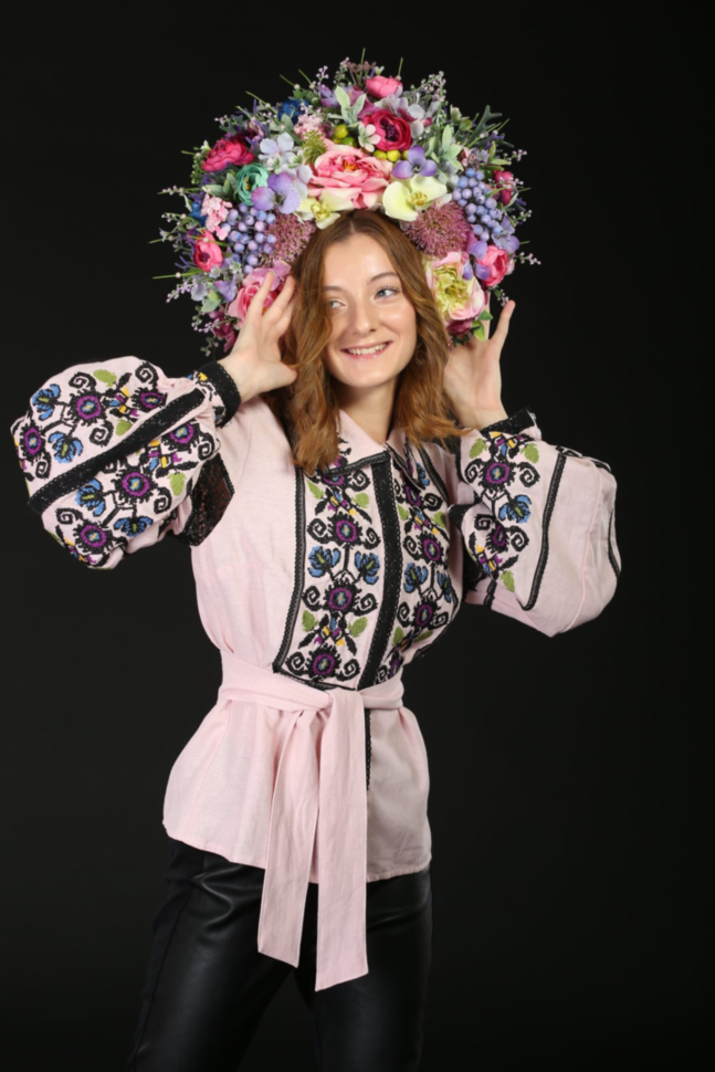 Вишиванка "Розова перлина"