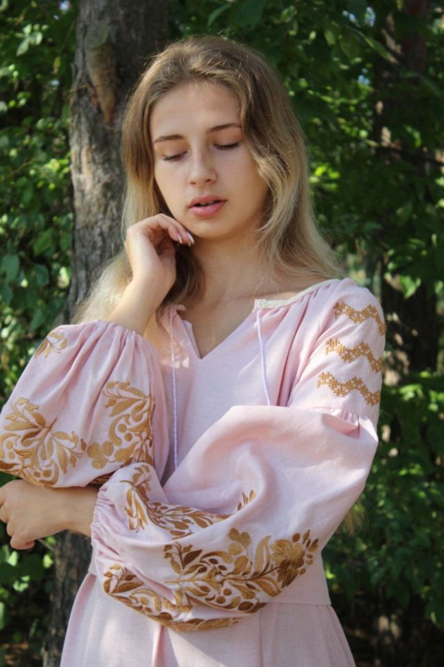 Вишита сукня "Пелюстка"