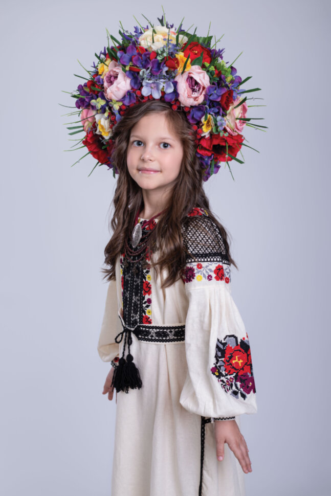 Вишита сукня "Бабусина пісня"