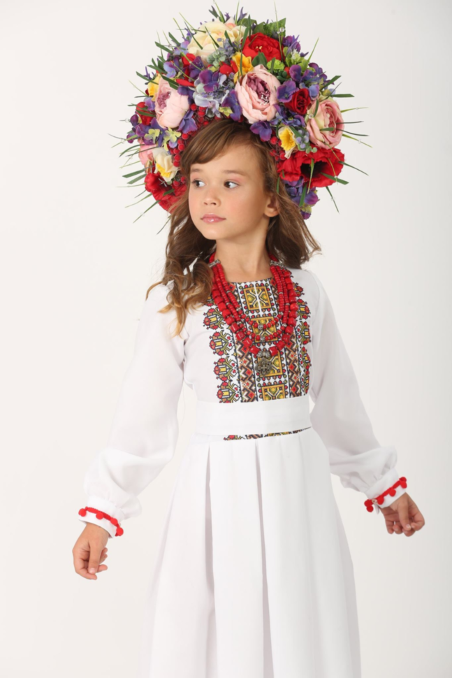 Вишита сукня "Самоцвіт"