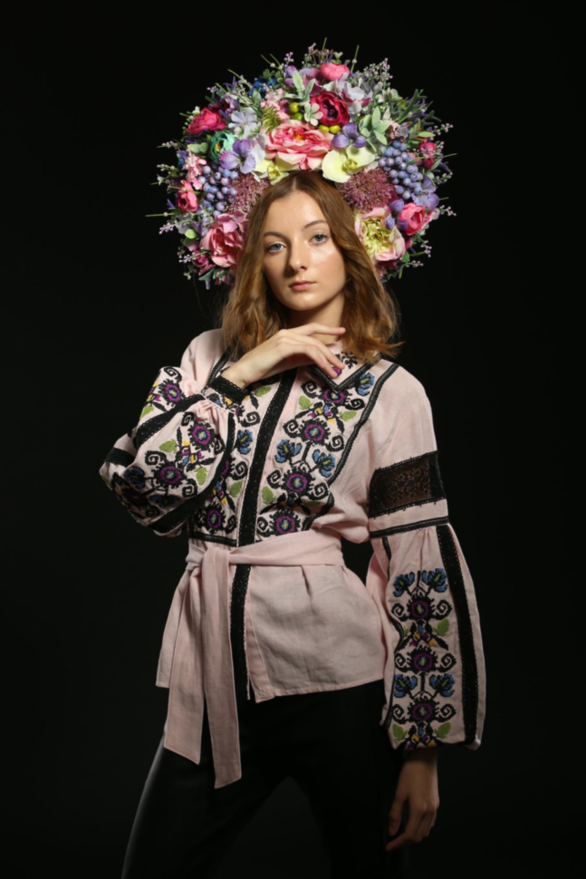 Вишиванка "Розова перлина"