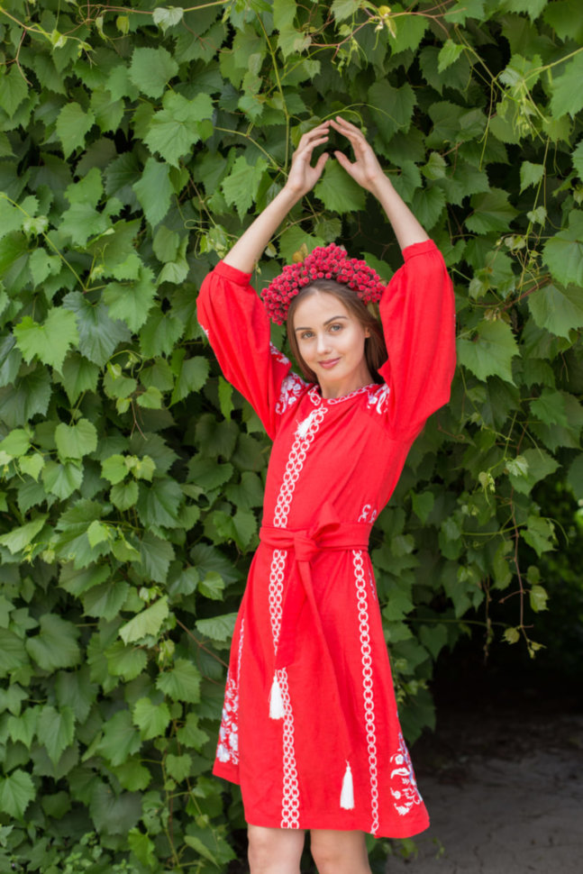 Сукня "Червона калина"