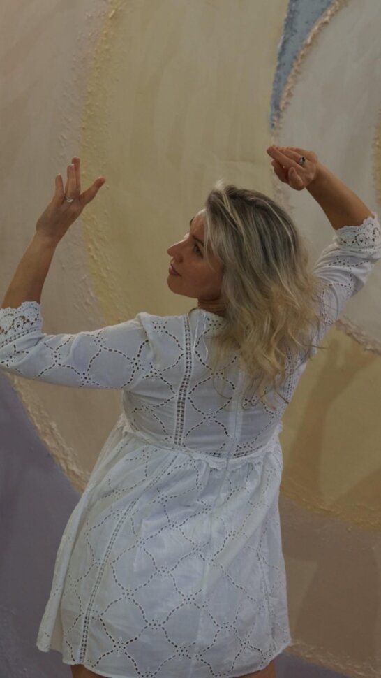 Плаття "Біла квітка"