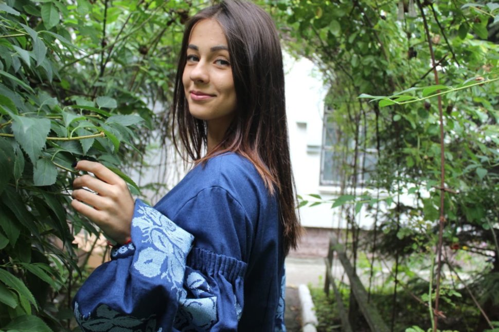 Сукня "Синя квітка"