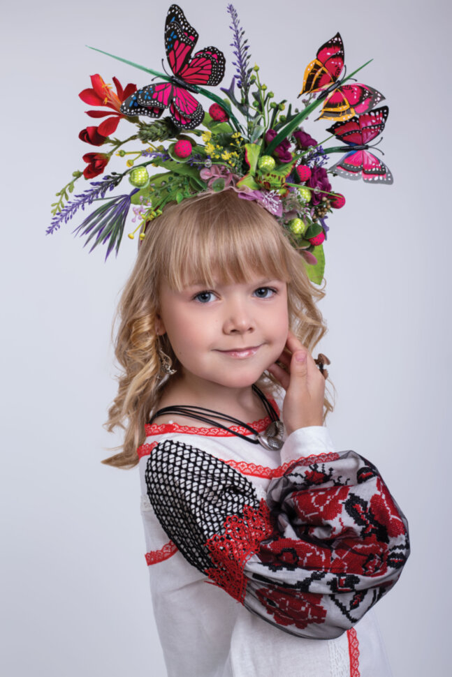 Вишита сукня "Цвіт щастя"
