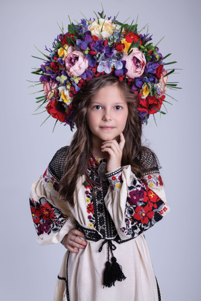 Вишита сукня "Бабусина пісня"