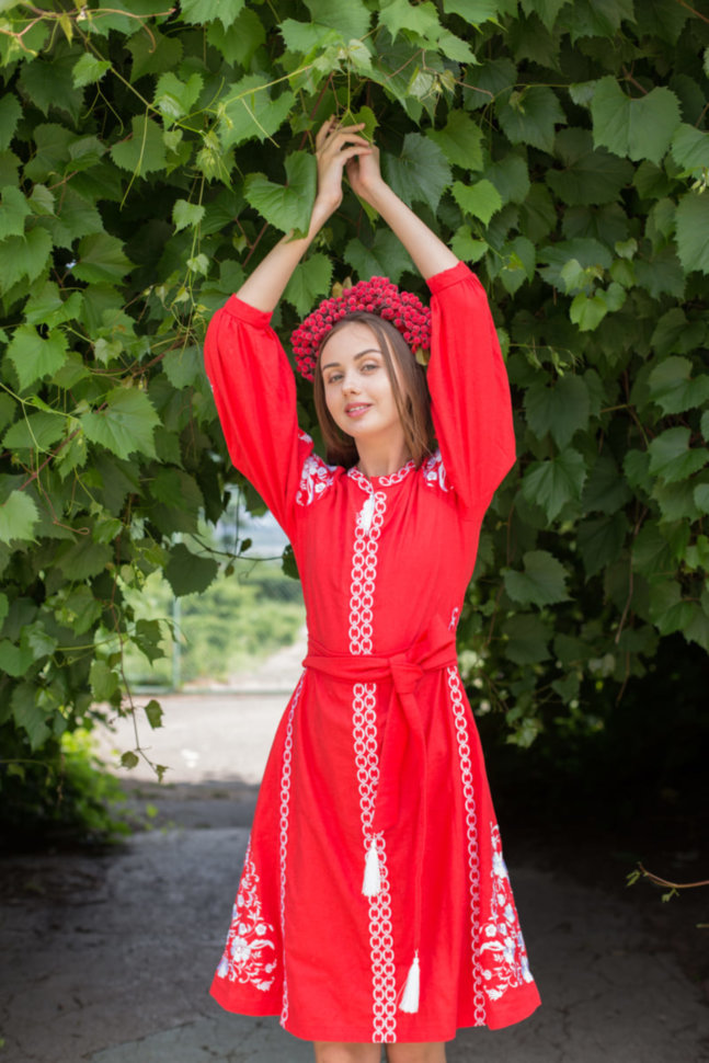 Сукня "Червона калина"