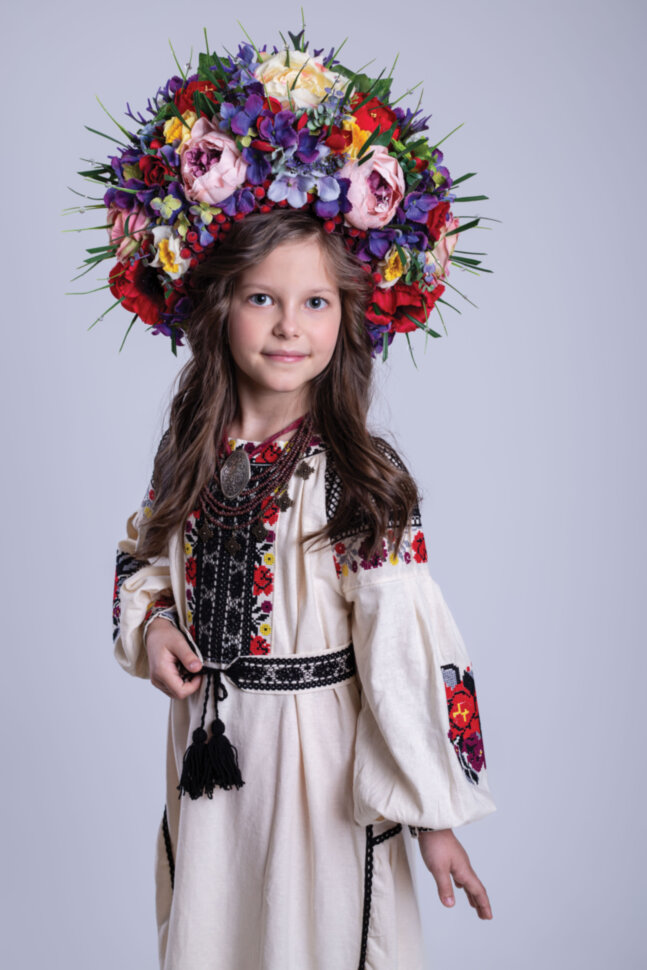 Вишита сукня "Бабусина пісня"