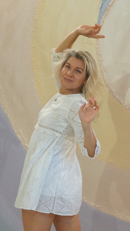 Плаття "Біла квітка"