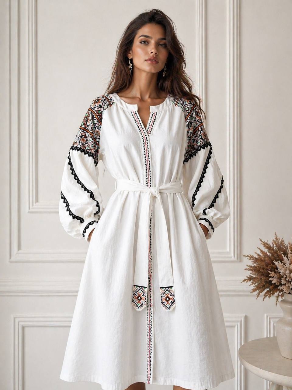 Вишита сукня "Чари дня"