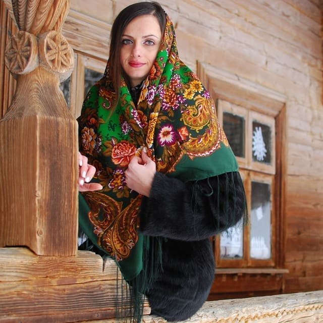 Хустка "Лугові трави"