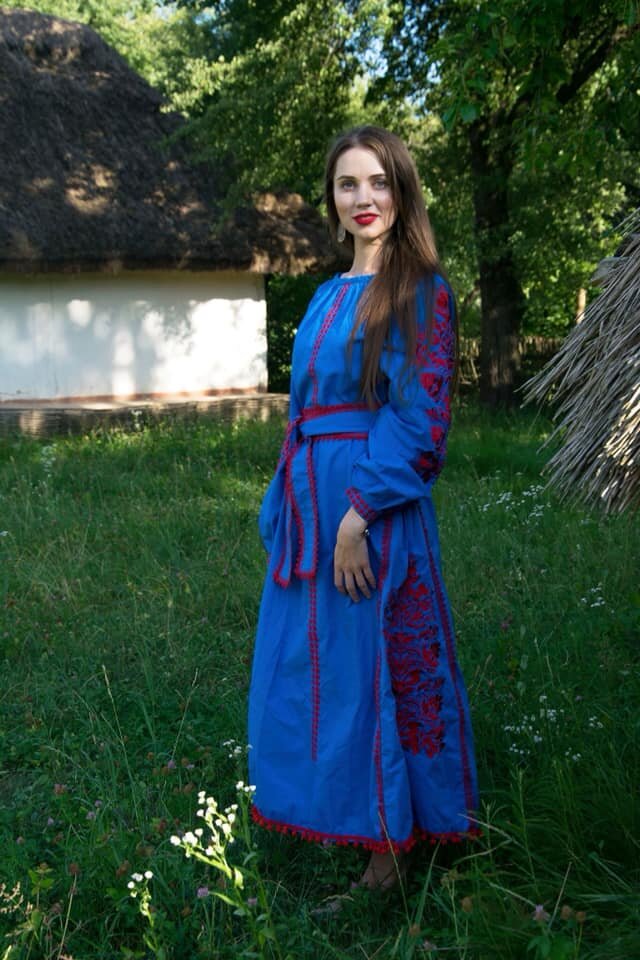 Вишита сукня "Матусина пісня"