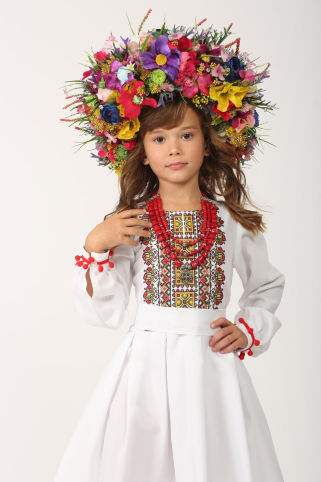 Вишита сукня "Самоцвіт"