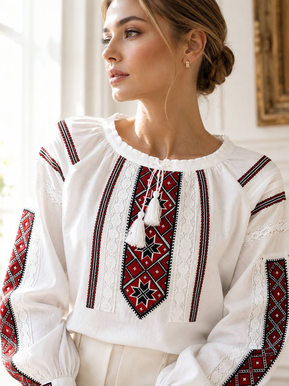 Жіноча вишиванка "Дорогами щастя"