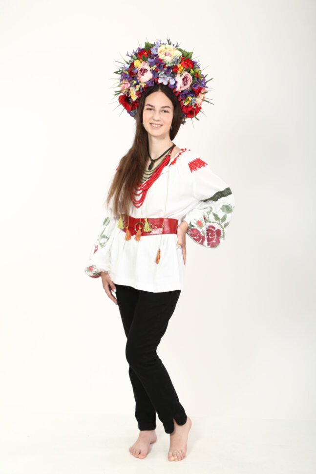 Вишиванка "Ніжні рози"