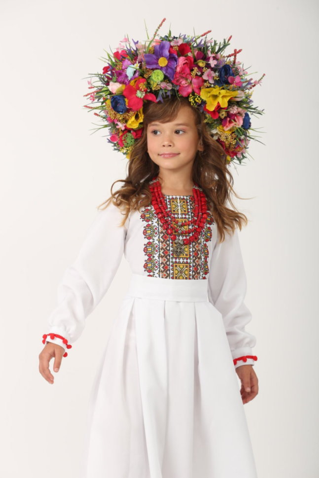 Вишита сукня "Самоцвіт"