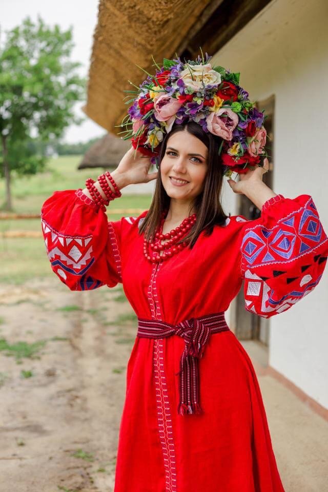 Вишита сукня "Колоритна казка"