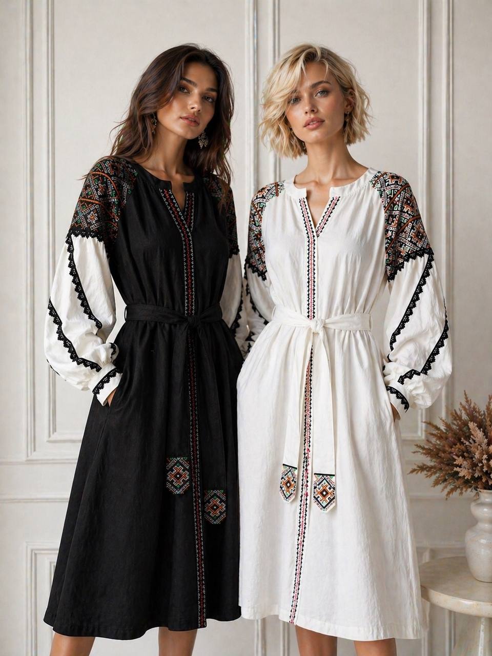 Вишита сукня "Чари дня"
