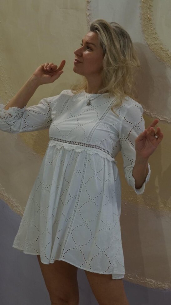 Плаття "Біла квітка"