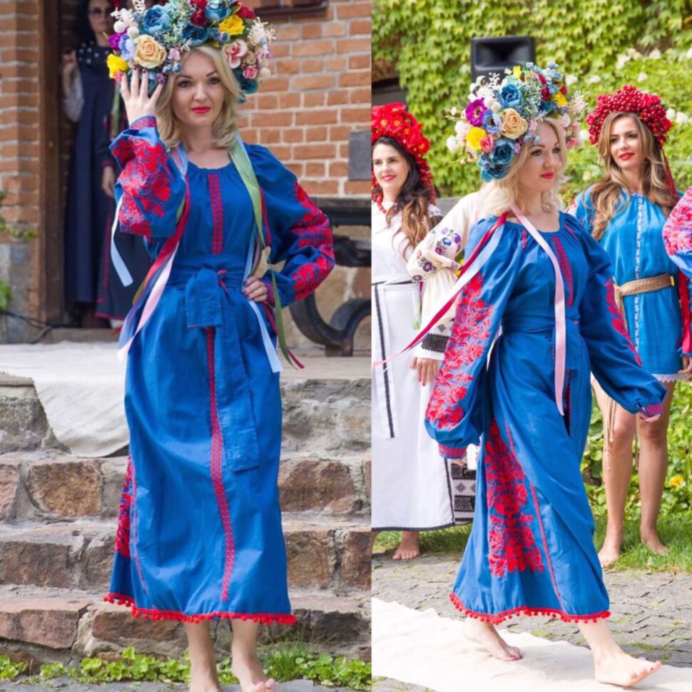 Вишита сукня "Матусина пісня"