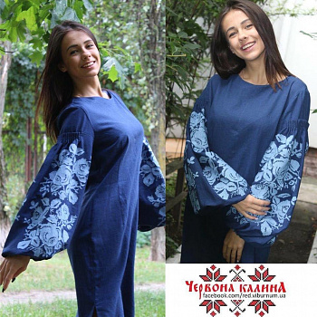 Сукня "Синя квітка"